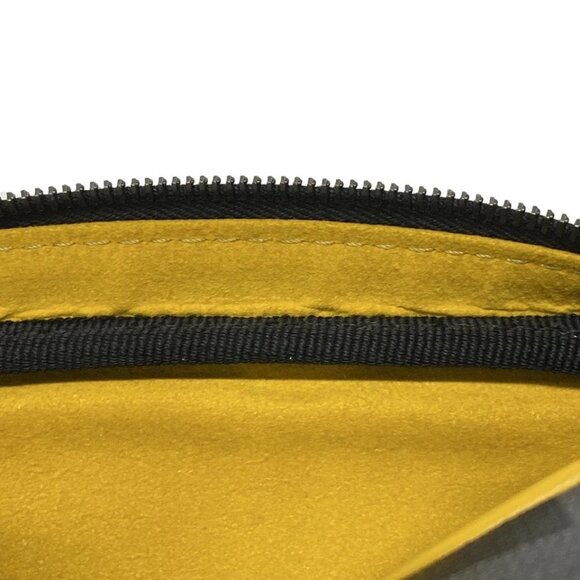 FENDI Zucca Gray Black Yellow PVC Leather - Shoulder Bag 811-021425 - Picture 12 of 14